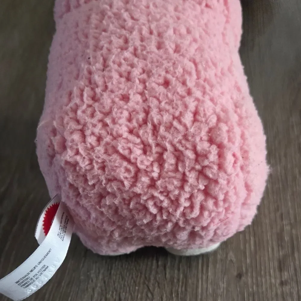 Minecraft Pink Sheep Plush Toy, 8-inch Collectible Soft Doll
